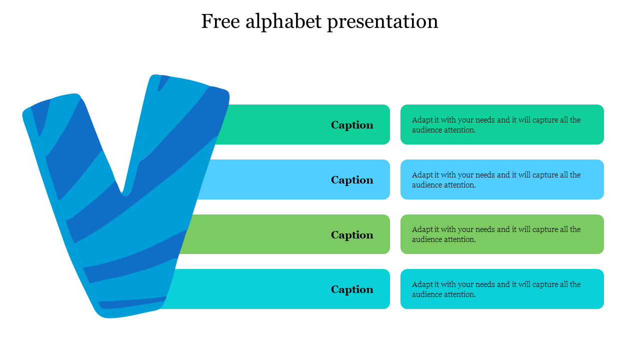 Free - Free Alphabet Presentation Template PPT & Google Slides 